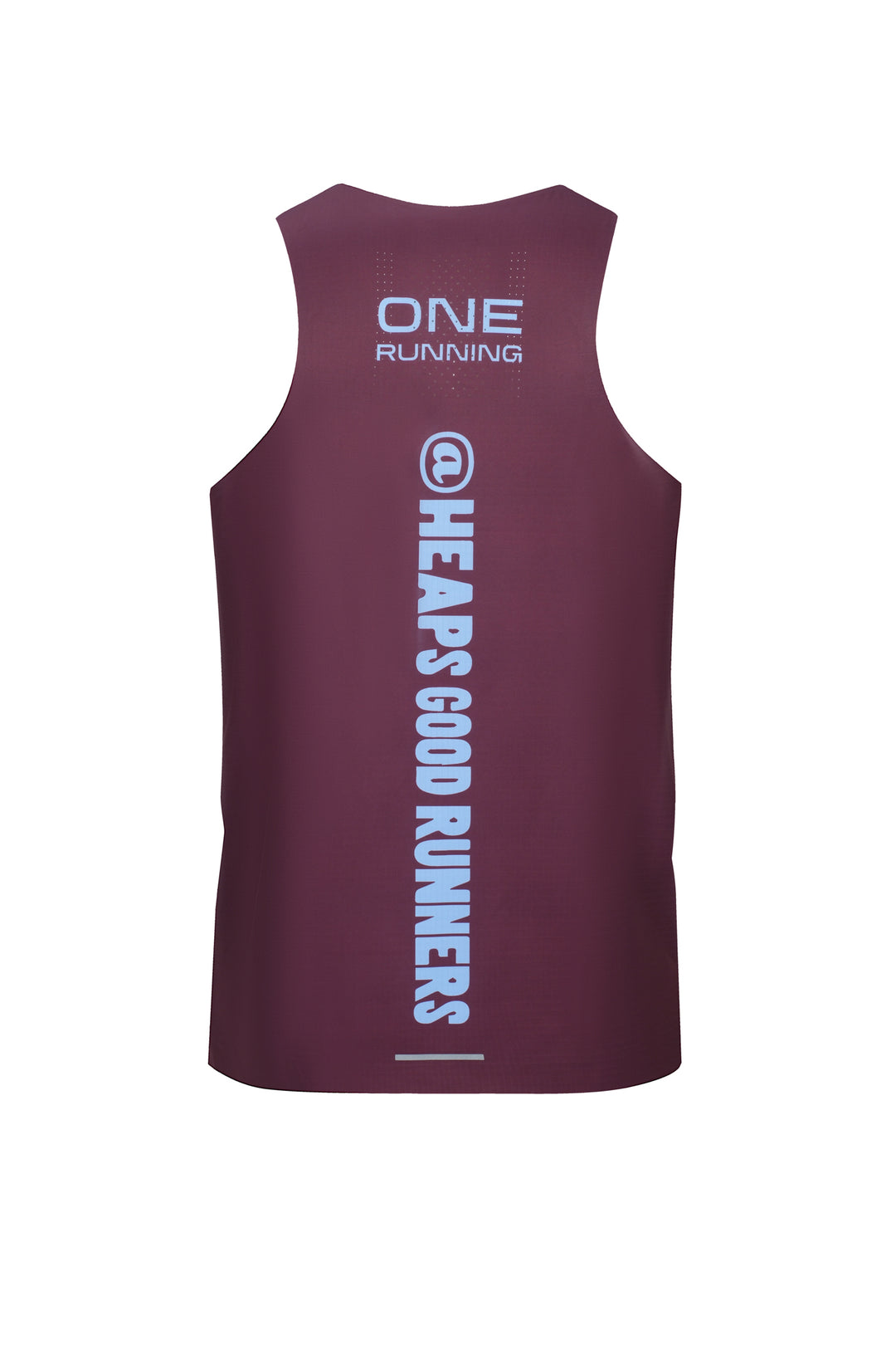 Victory Speed Tech Singlet For Men - @HeapsGoodRunners - Zinfandel