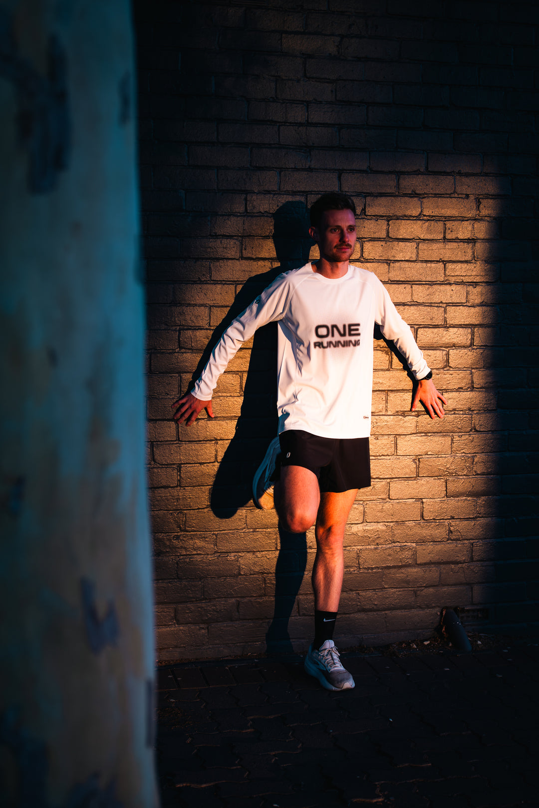 Victory Speed Tech Long Sleeve Shirt - White Pixel