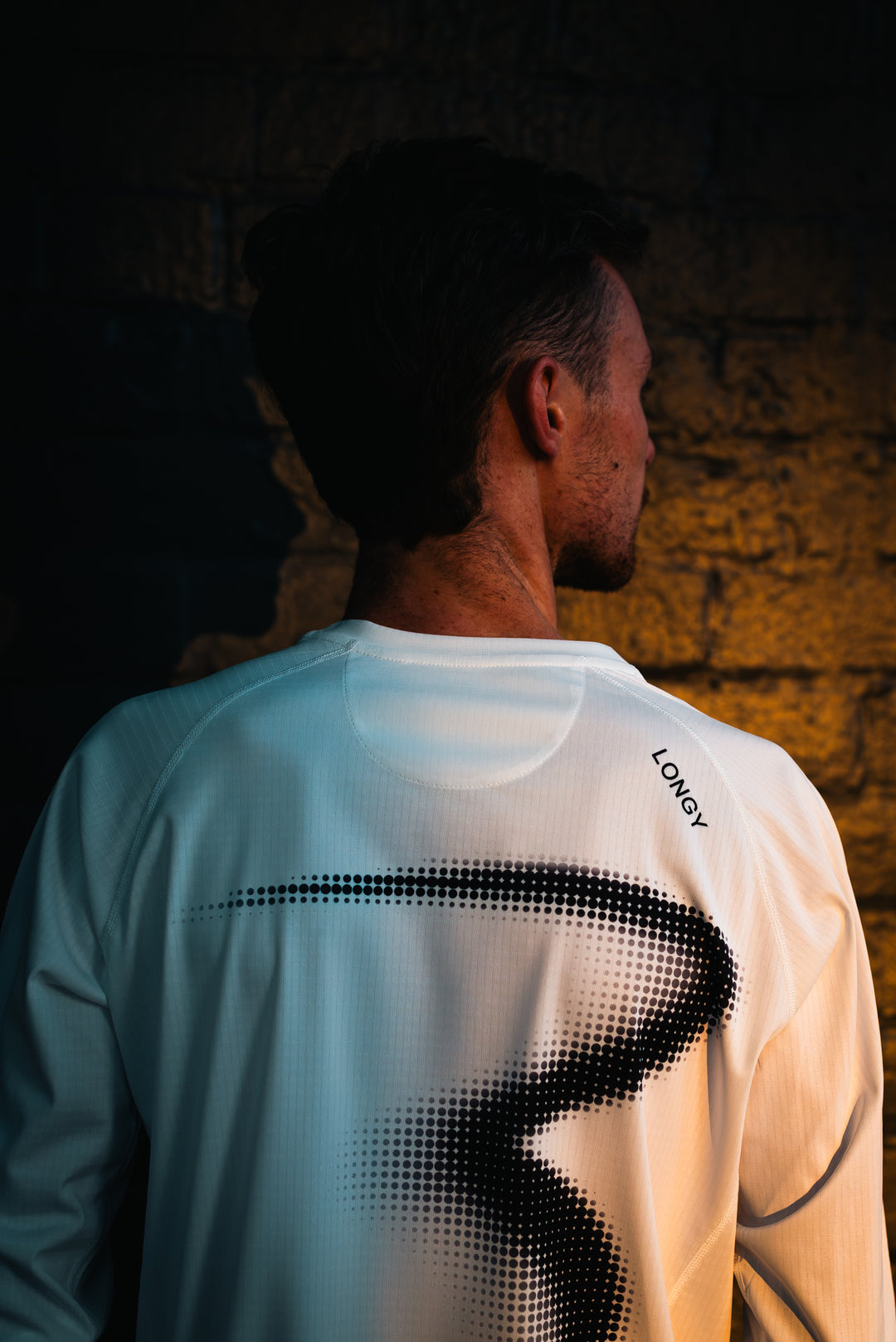 Victory Speed Tech Long Sleeve Shirt - White Pixel