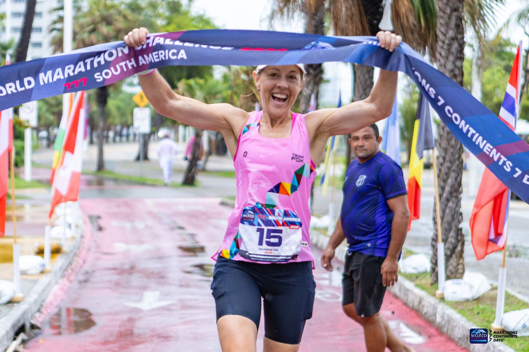 7 Marathons, 7 Continents, 7 Days - Julianne Fox World Marathon Challenge