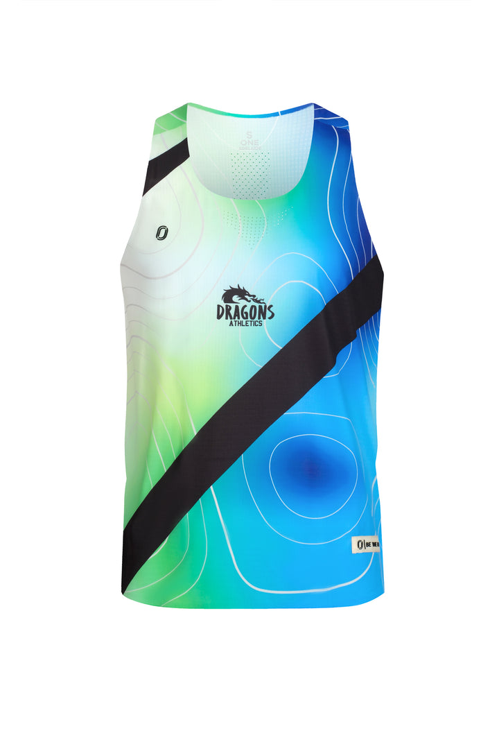 Victory Speed Tech Singlet - Dragons For Men