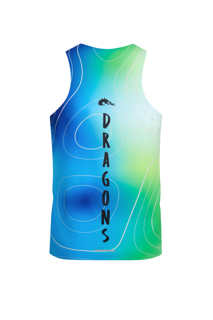 Victory Speed Tech Singlet - Dragons For Men