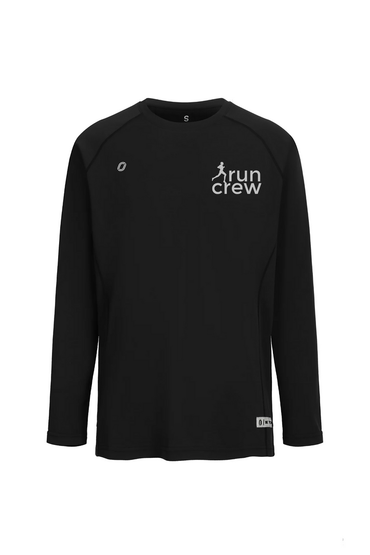 COMING SOON Official Run Crew Team Gear - Tech Long Sleeve Shirt Unisex