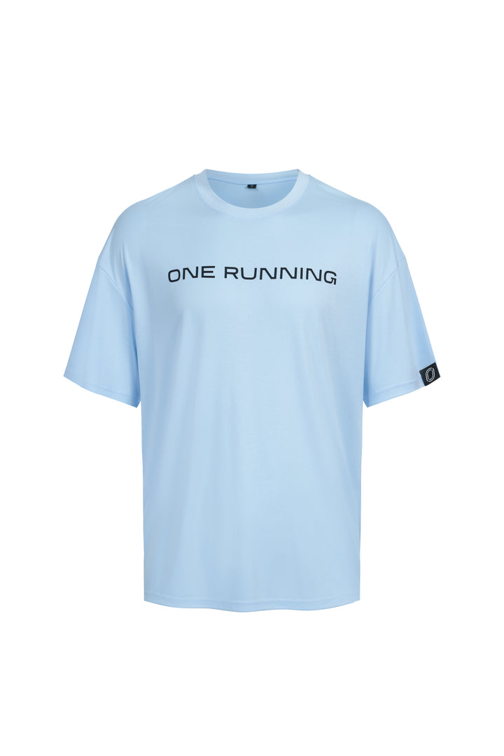 Pastel Blue Clubroom Tee - Front