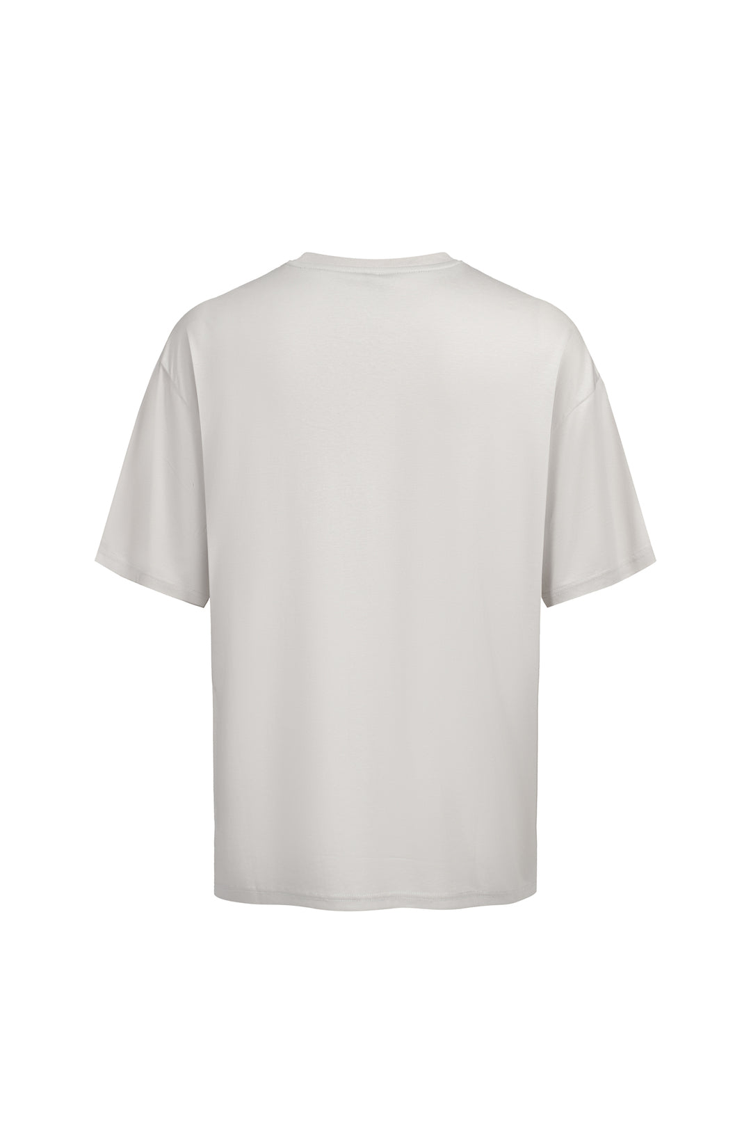 Cement Grey Clubroom Tee - Blank - Back