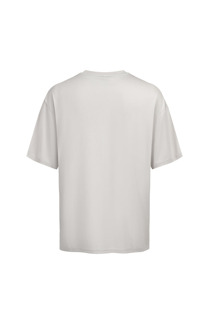 Cement Grey Clubroom Tee - Blank - Back
