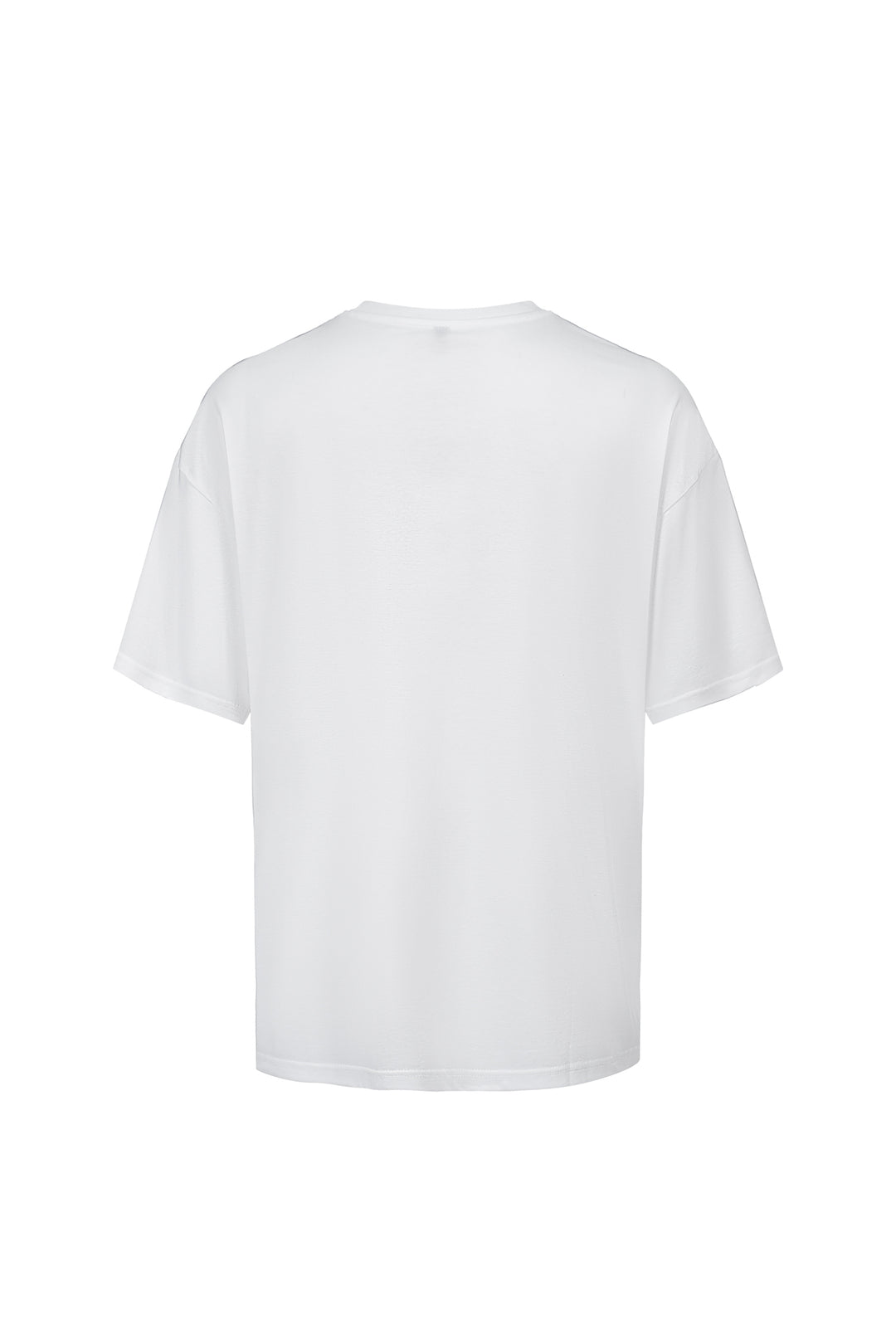 White Clubroom Tee - Blank - Back