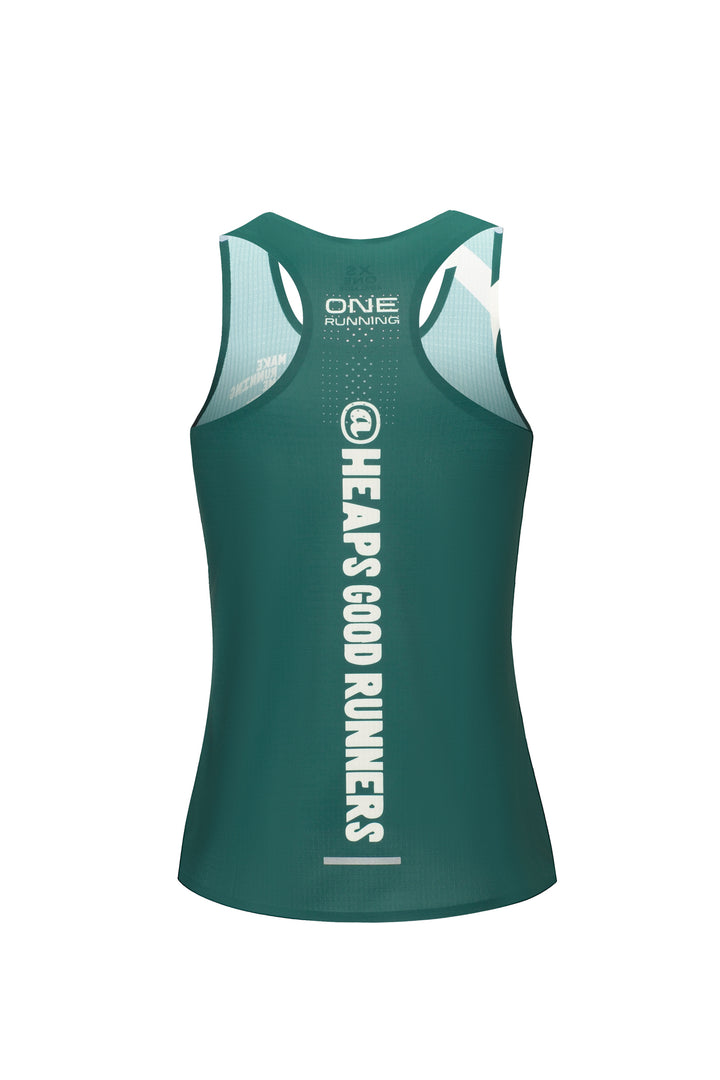 Victory Speed Tech Singlet For Women - @HeapsGoodRunners - Eden Green