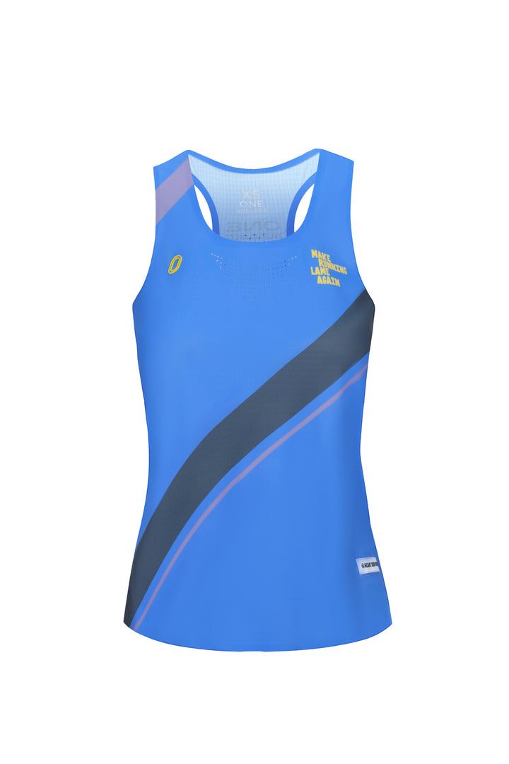 Victory Speed Tech Singlet For Women - @HeapsGoodRunners - Granada Sky