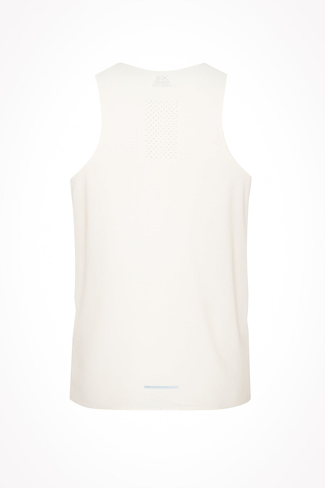 Victory Speed Tech Singlet Ivory & Orange For Men