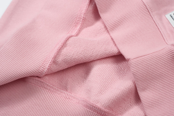 Clubroom Crewneck Blush Small logo (plain back)