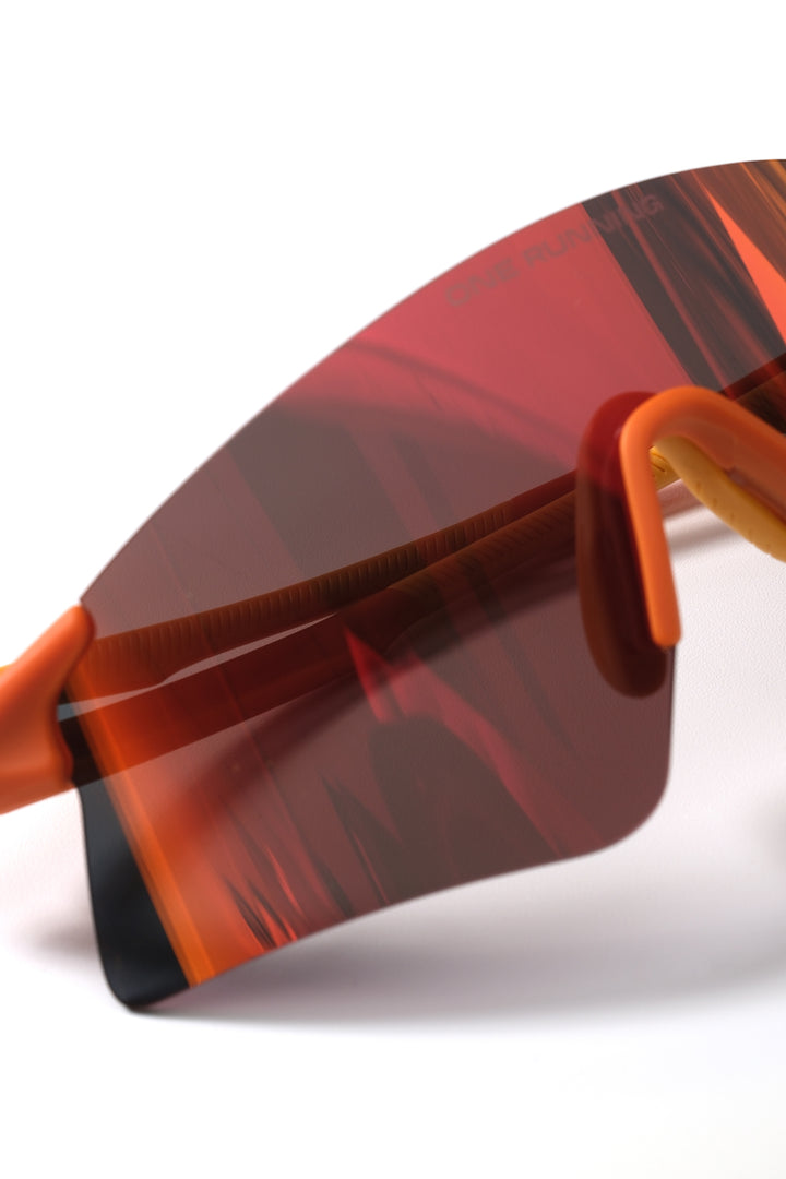 Performance Racing Sunglasses Frameless - Solar Orange