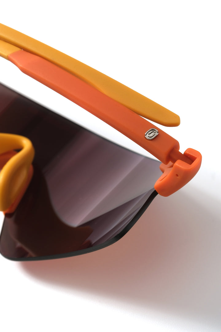 Performance Racing Sunglasses Frameless - Solar Orange
