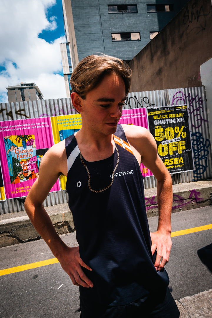 Victory Speed Tech Singlet - OR x Uppervoid - 24k For Men