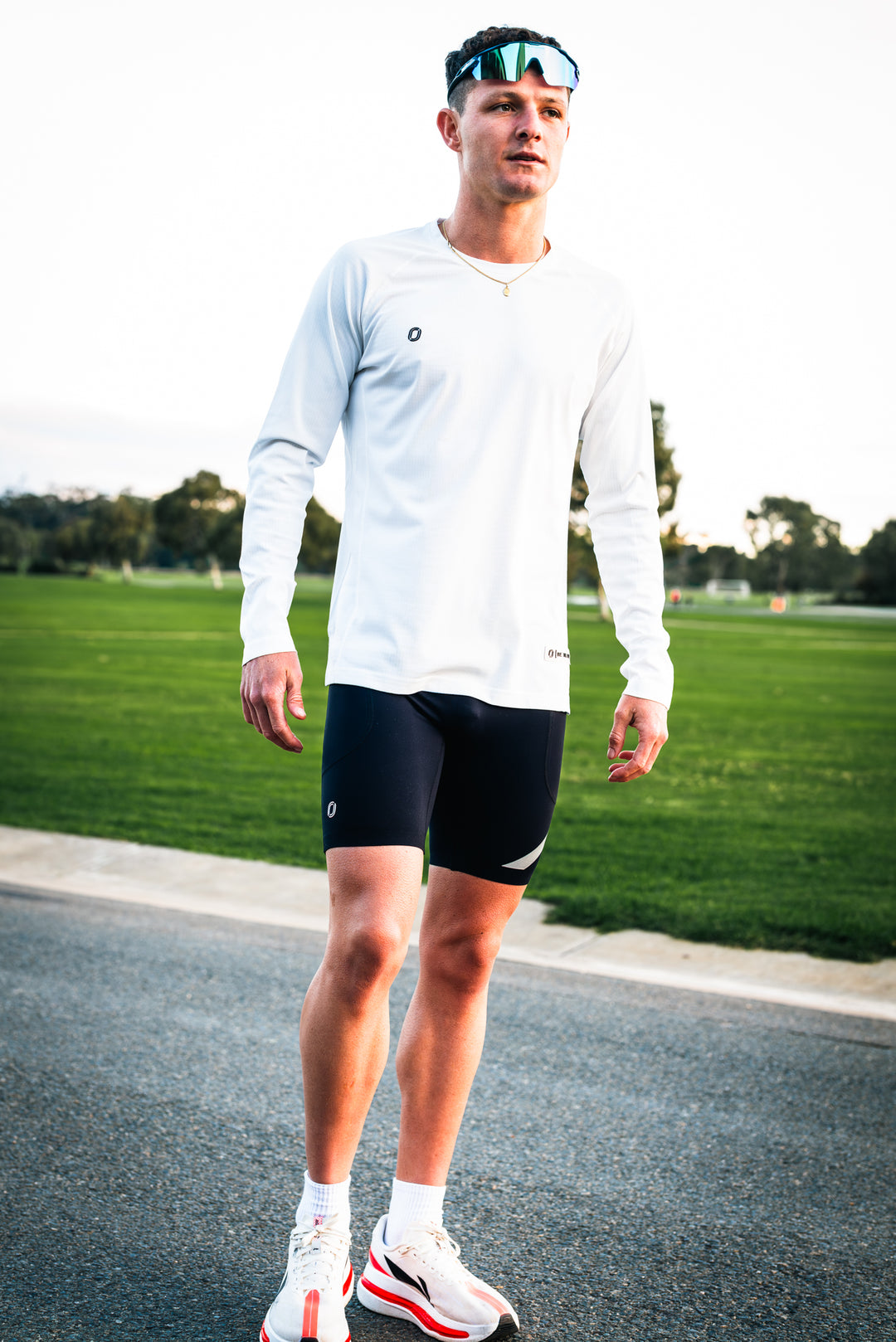 Victory Speed Tech Long Sleeve Shirt - White