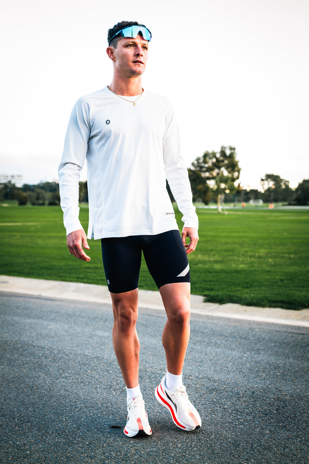 Victory Speed Tech Long Sleeve Shirt - White