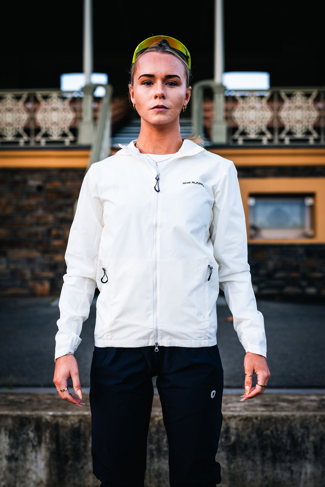 Tailwind Running Jacket - Off White