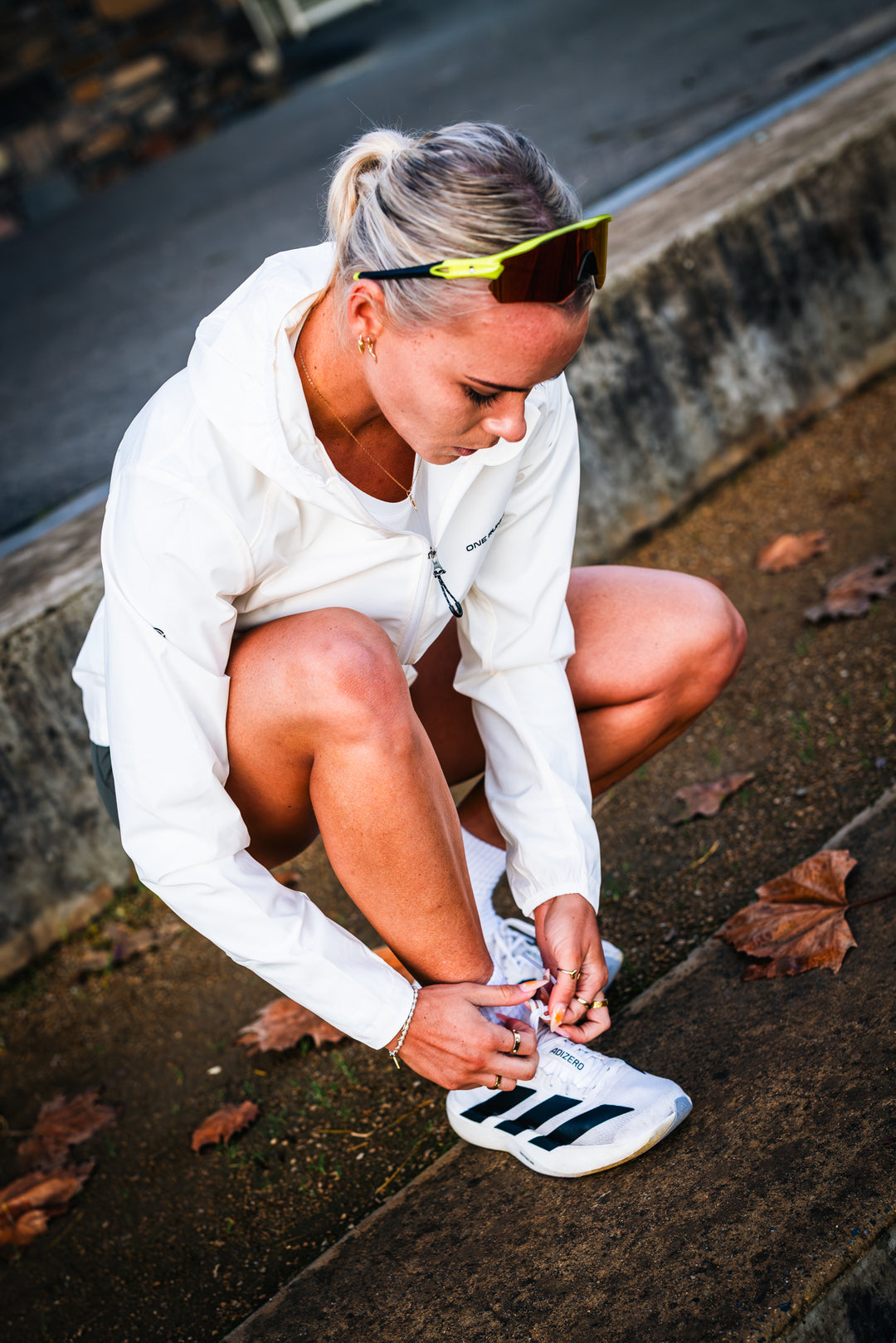 Tailwind Running Jacket - Off White