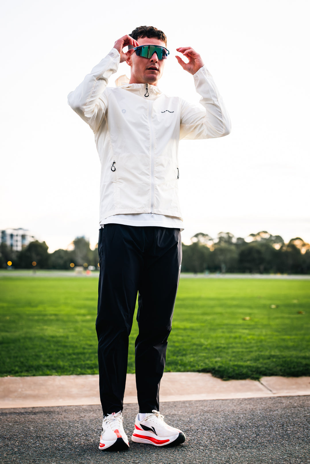Tailwind Running Jacket - Off White