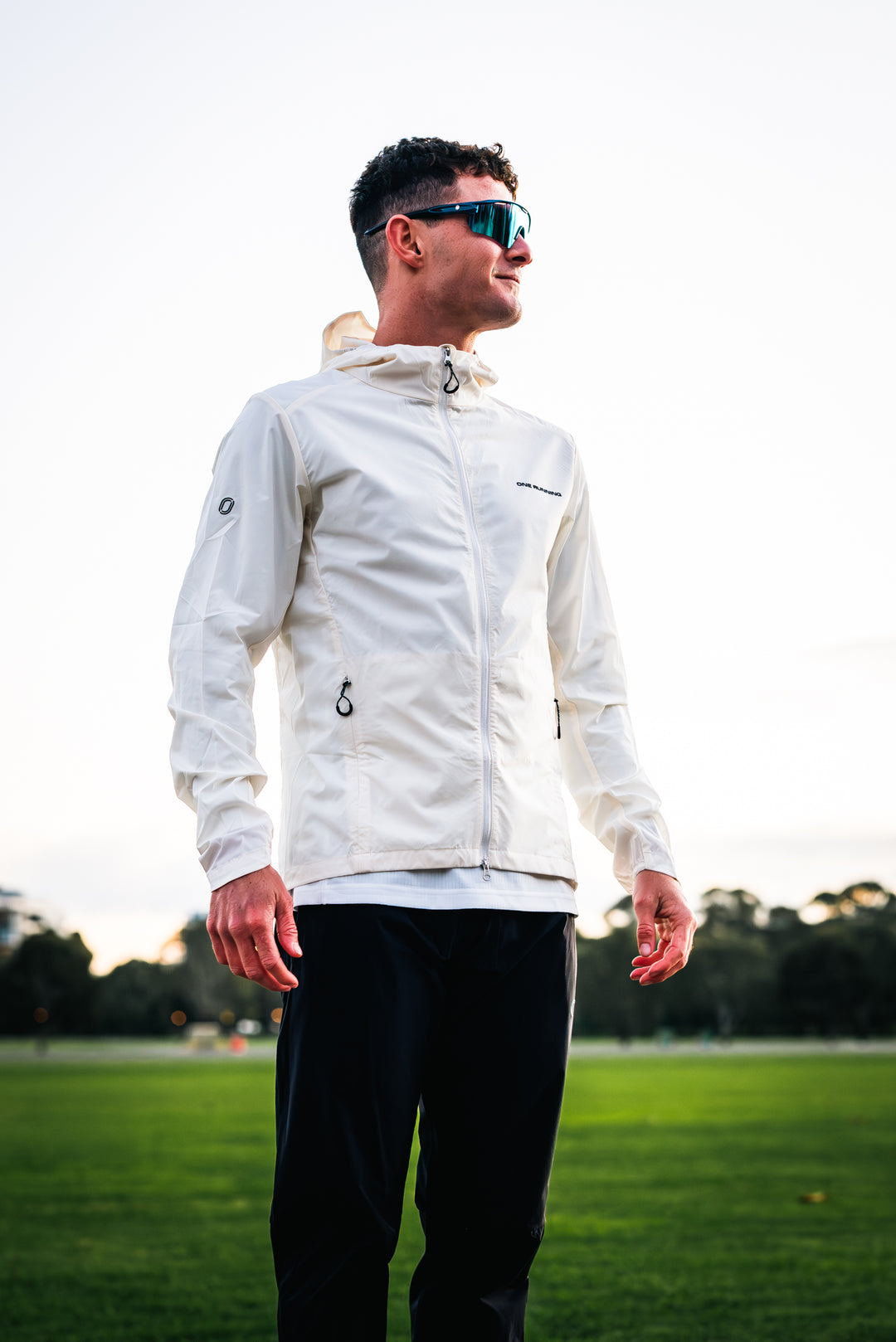 Tailwind Running Jacket - Off White