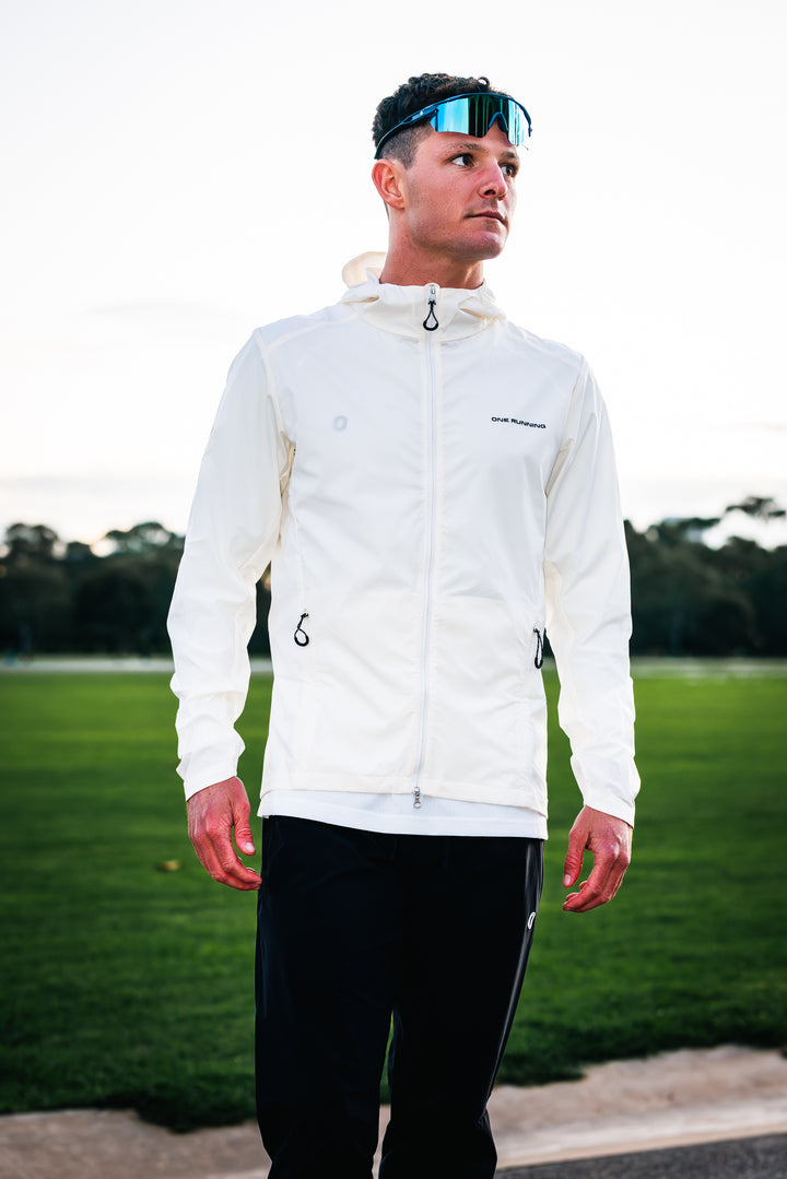 Tailwind Running Jacket - Off White