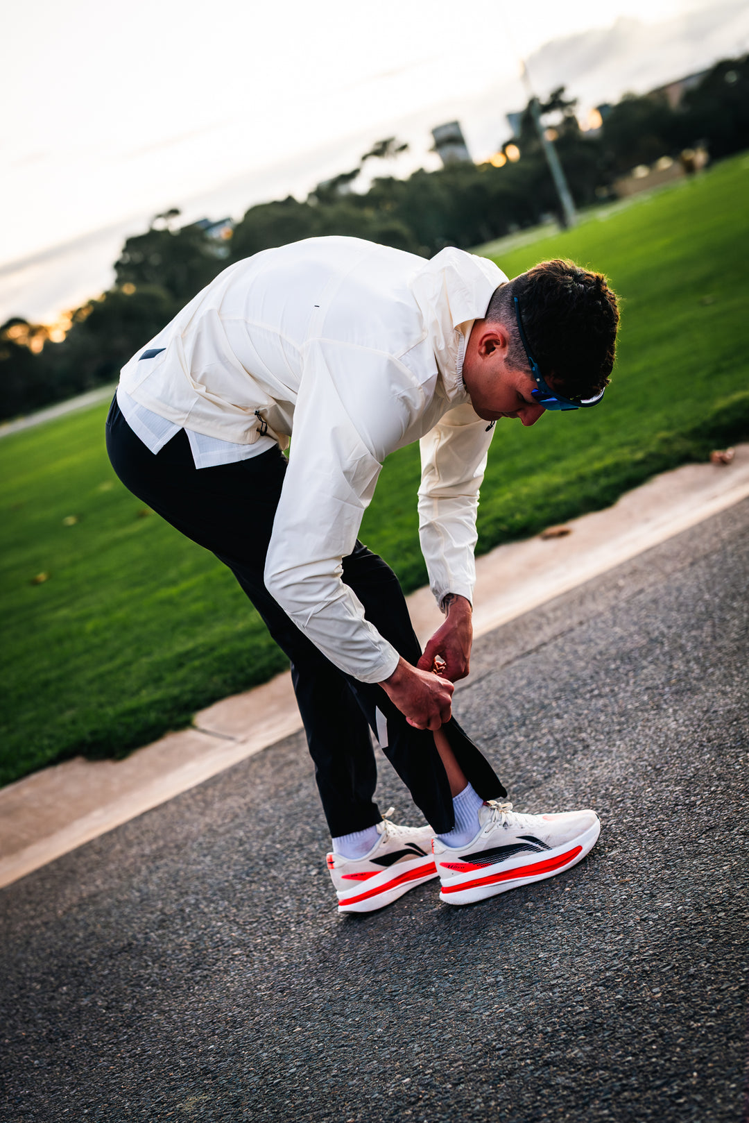 Tailwind Running Jacket - Off White