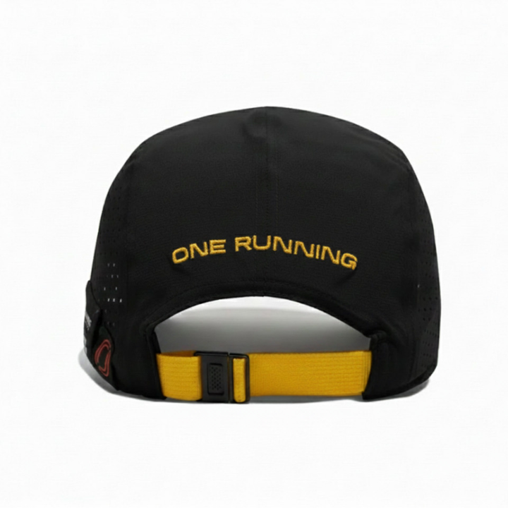 Performance Running Hat Black PRE-ORDER - Ballarat Marathon