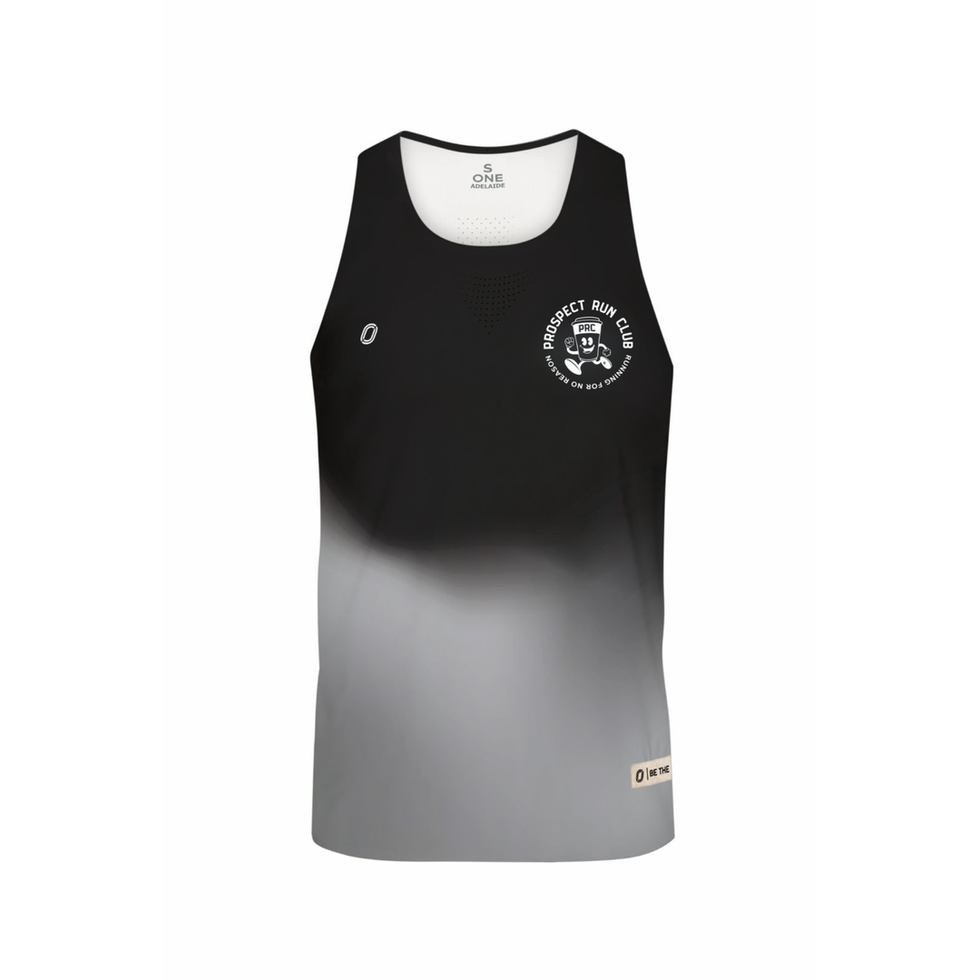 Prospect Run Club - Victory Speed Tech Singlet - Ghost For Men