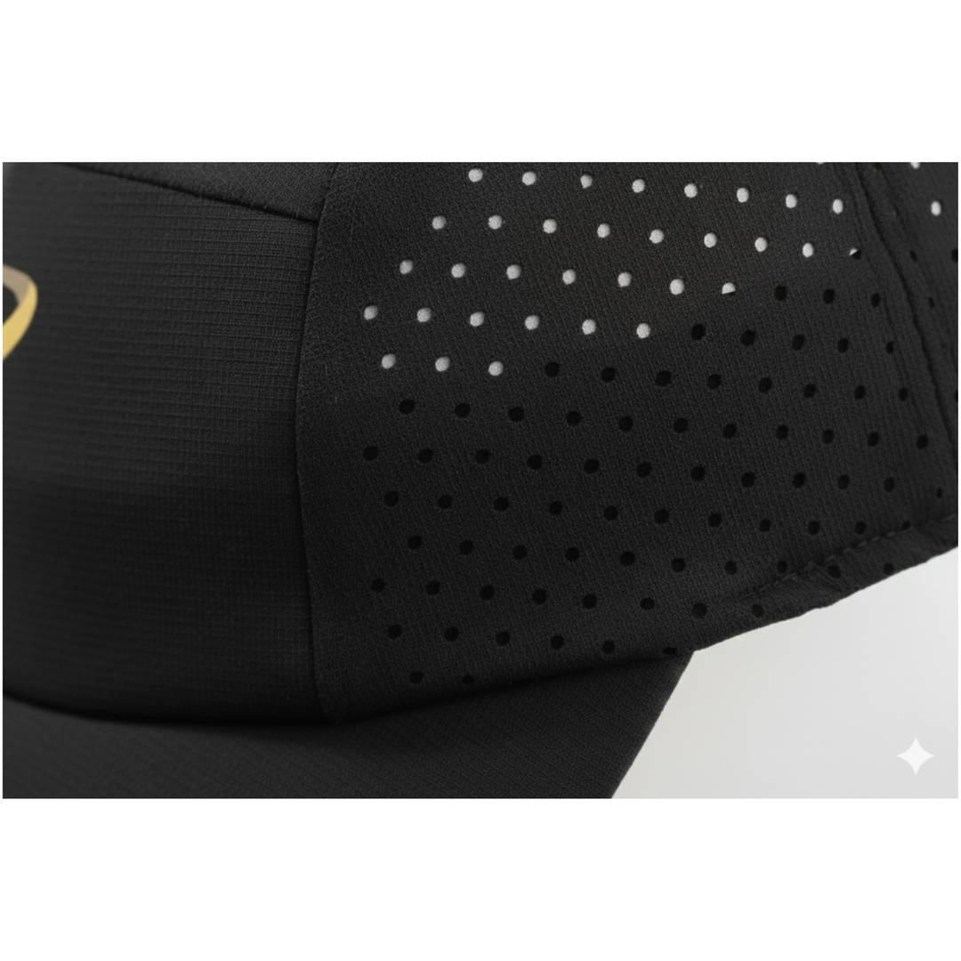 Performance Running Hat Black PRE-ORDER - Ballarat Marathon