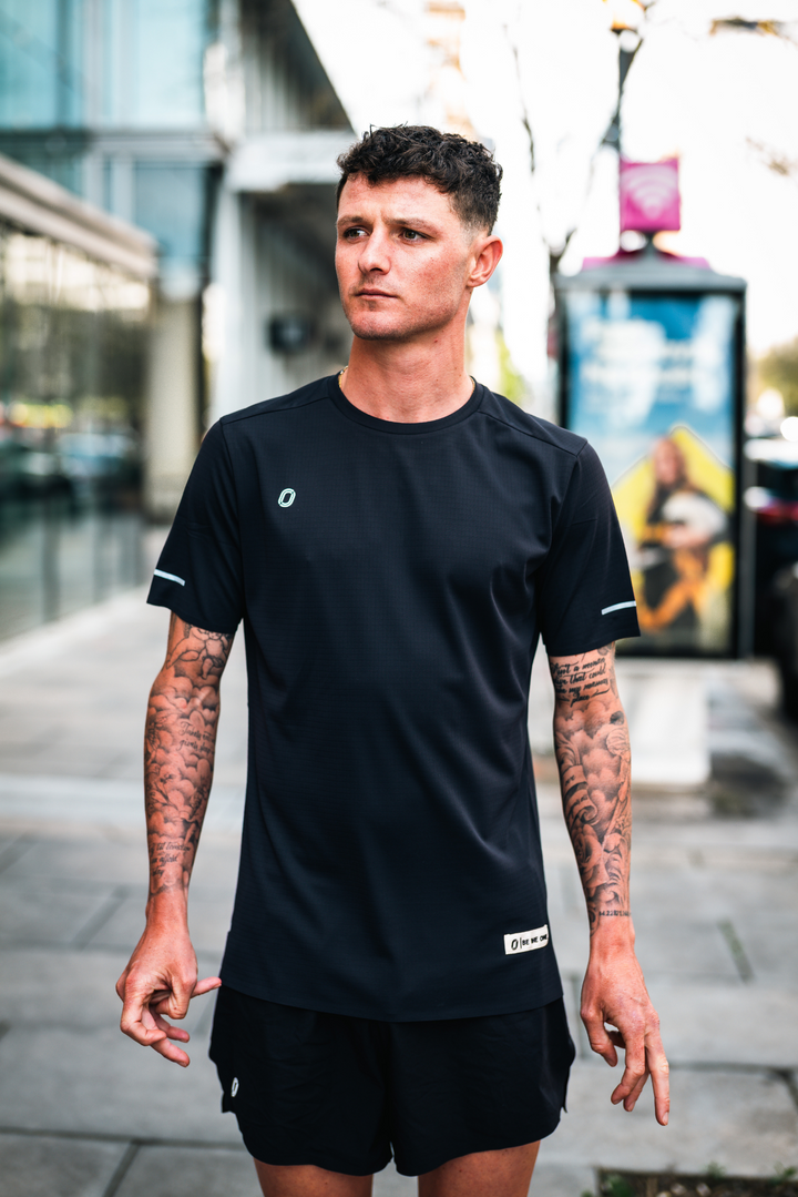 Victory Speed Tech Tee Nero For Men