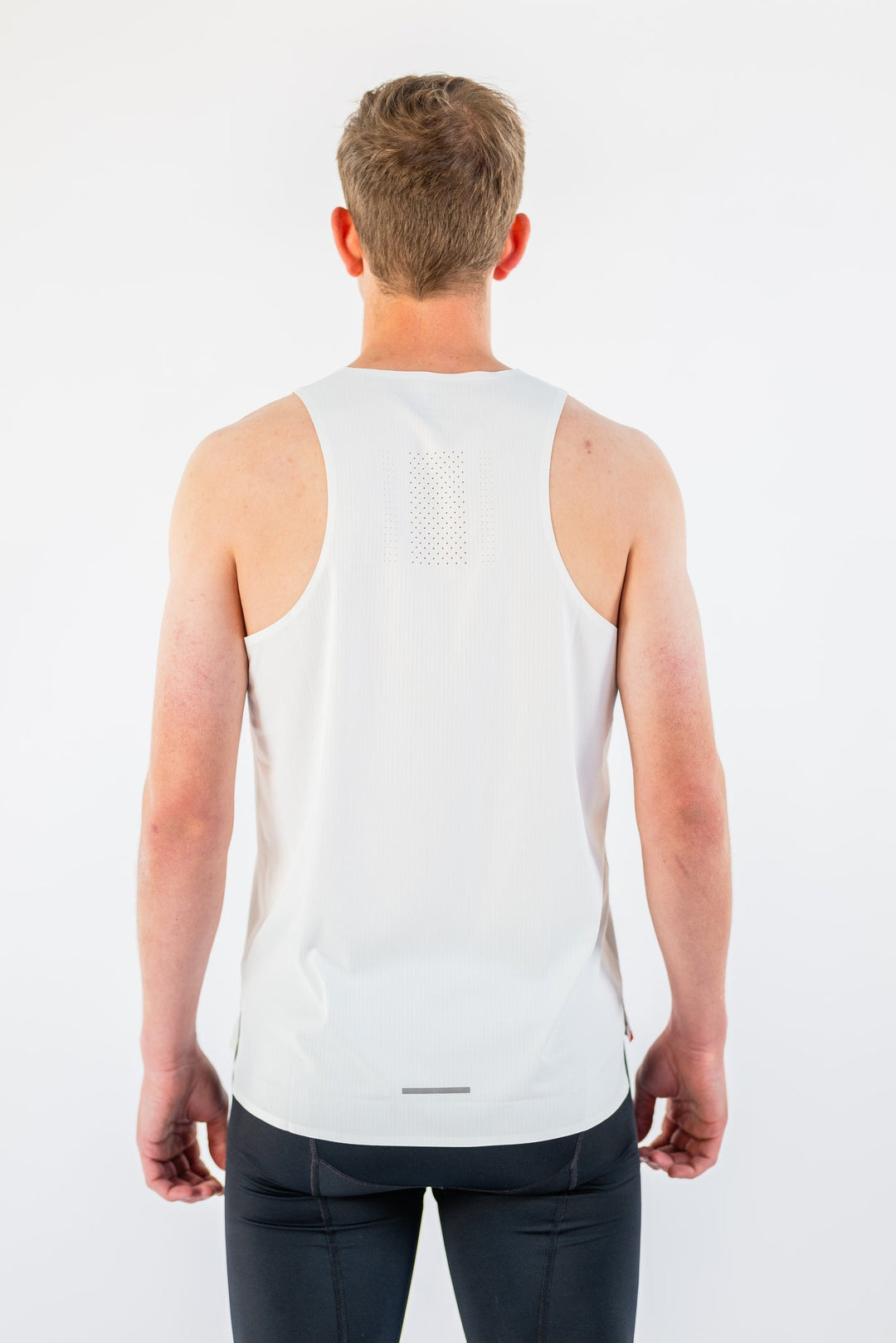 Victory Speed Tech Singlet Red & White For Men